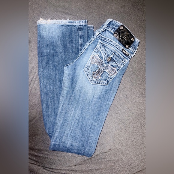 size 27 miss me jeans - Picture 2 of 4